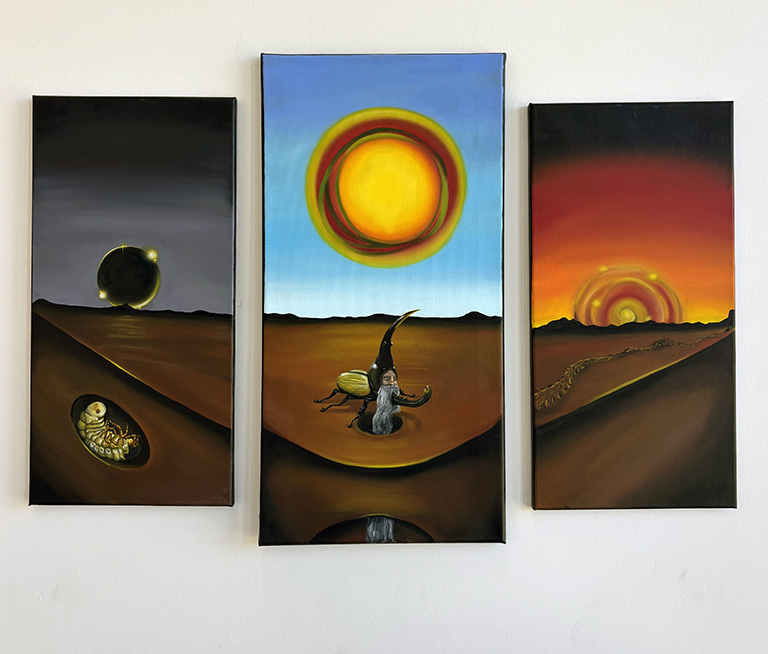Savannah Perez, BFA triptych